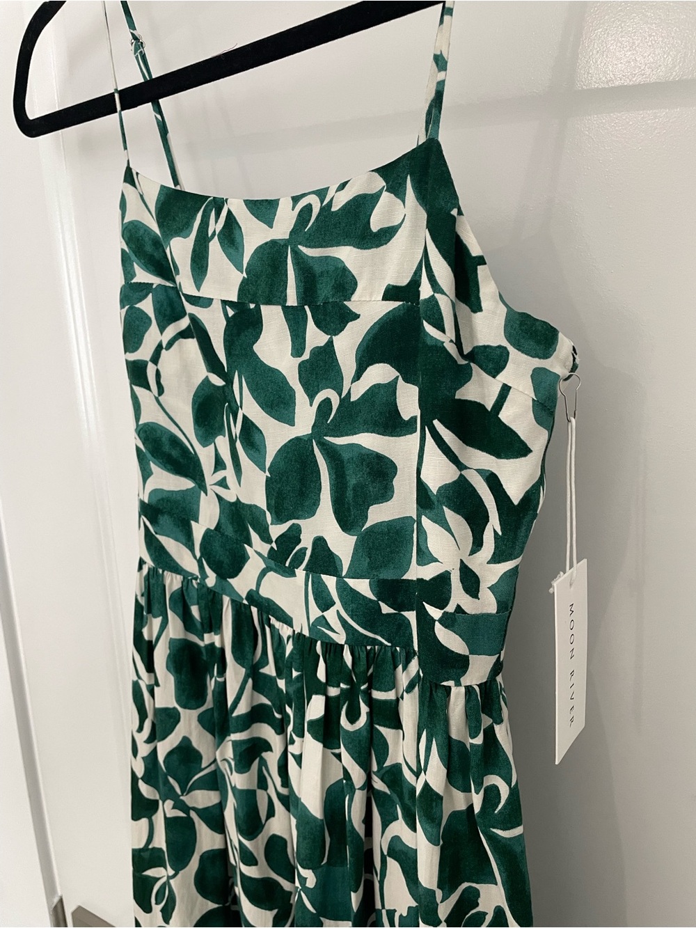 NEW Anthropologie Moon River Sleeveless Midi Dress Floral Sundress NWT - Picture 5 of 12